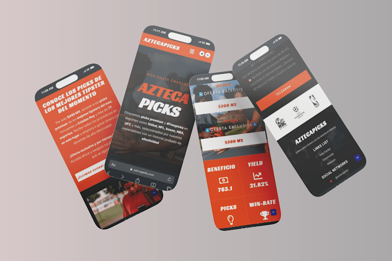 Cover image for Sports Betting Website Design