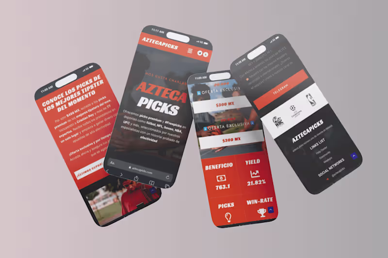 Cover image for Sports Betting Website Design