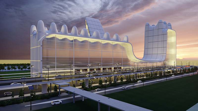 Cover image for Under Ground Terminal Station Qatar