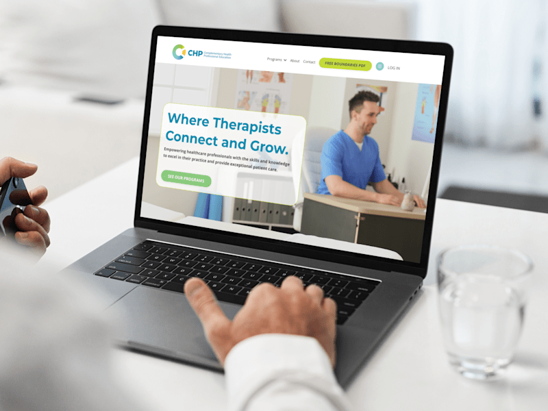 Cover image for Brand and Website Development for CHP Education