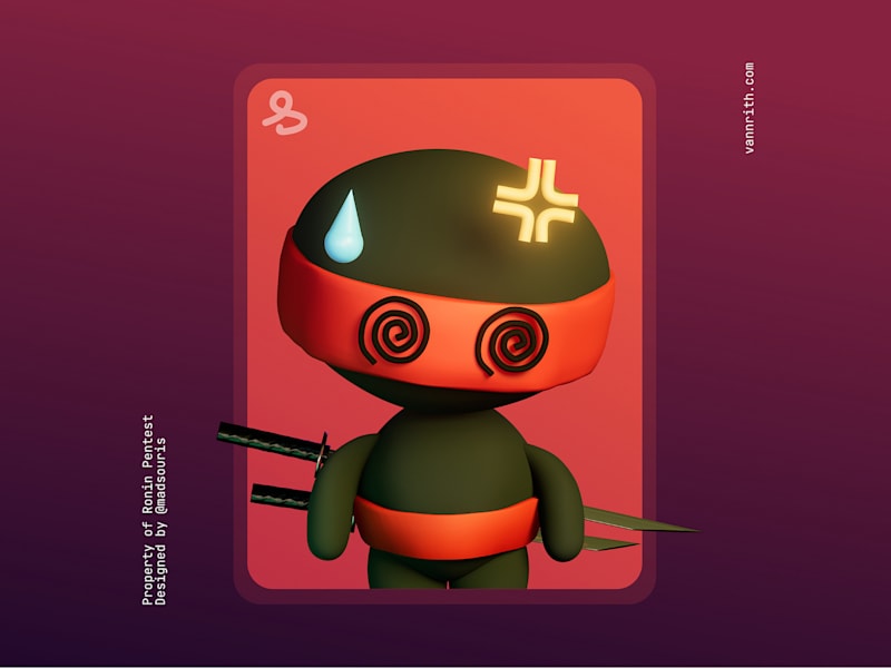 Cover image for Ronin Pentest 3D Sticker Pack