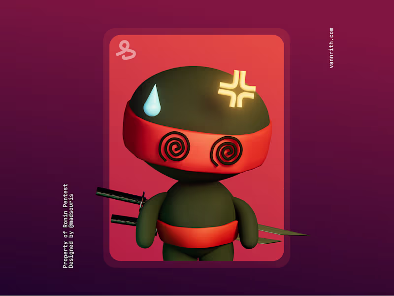 Cover image for Ronin Pentest 3D Sticker Pack
