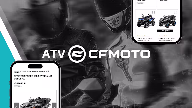 Cover image for CFMOTO - Website Redesign