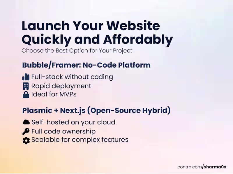 Cover image for Low-Code Web Development