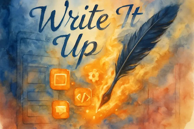 Cover image for Write It Up: Crafting Case Studies That Sell Your iOS Skills