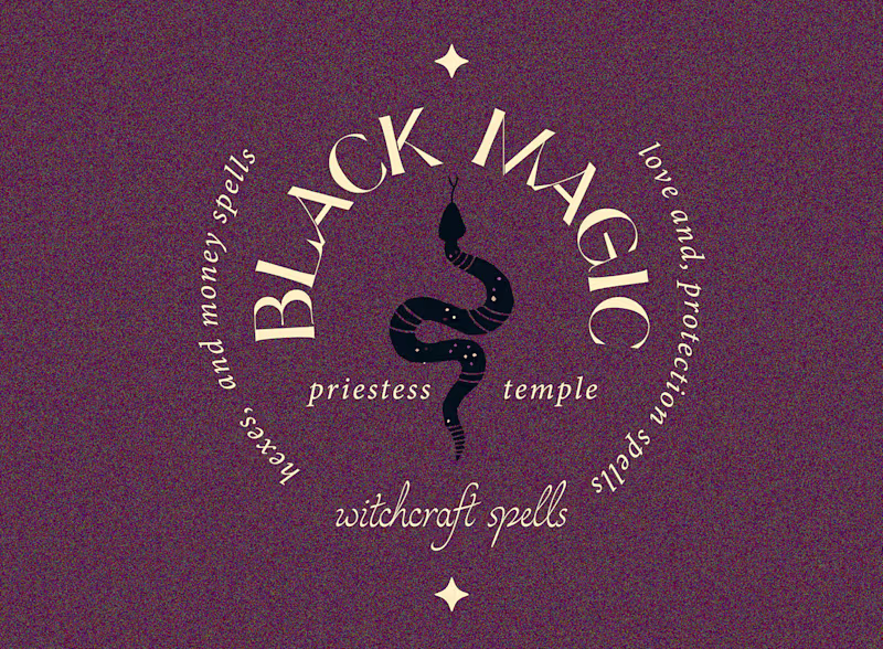 Cover image for Black Magic Temple Brand Design 