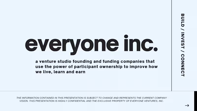 Cover image for EVERYONE INC. OVERVIEW Deck