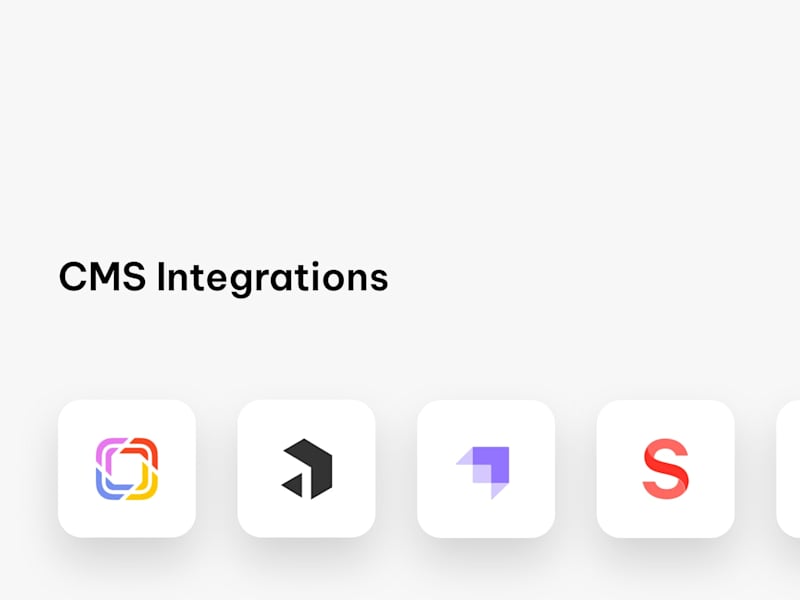 Cover image for CMS Integrations