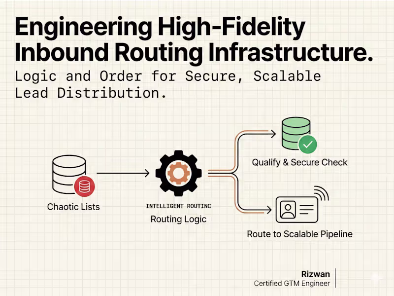 Cover image for CRM Setup & Inbound Lead Routing