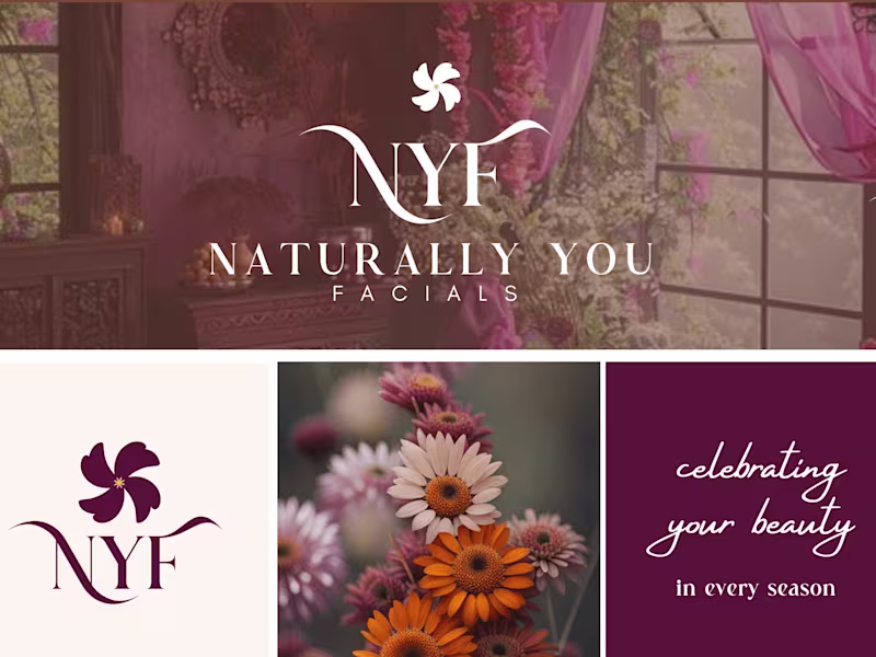 Cover image for Naturally You Facials I Graphic Design 