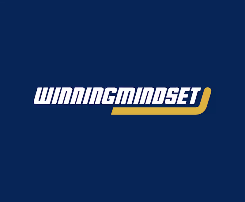 Cover image for Winning mindset logo design, 2024.