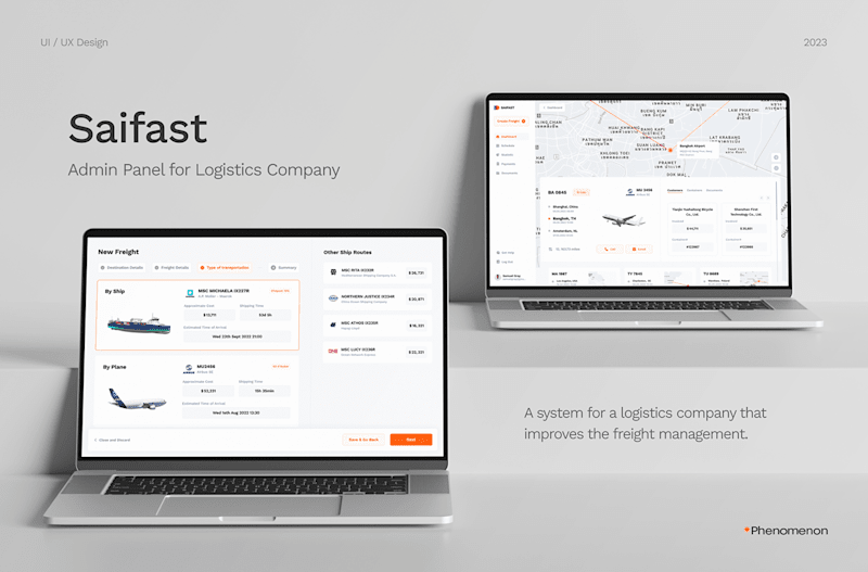 Cover image for Saifast - Logistics web app 