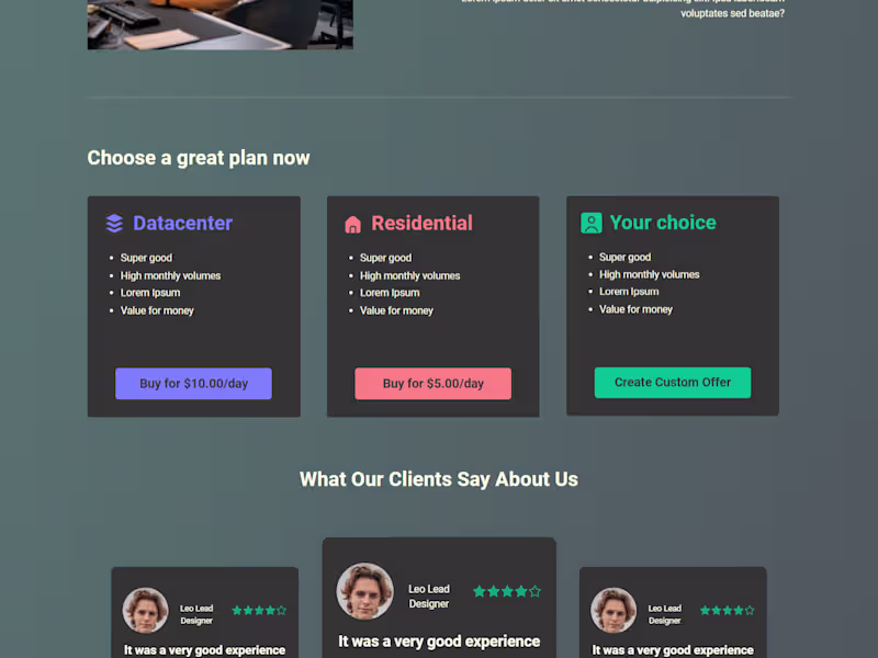 Cover image for Develop Responsive Landing Page in React