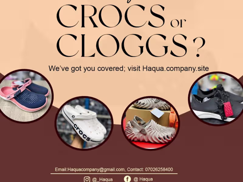 Cover image for CROCS/CLOGGS