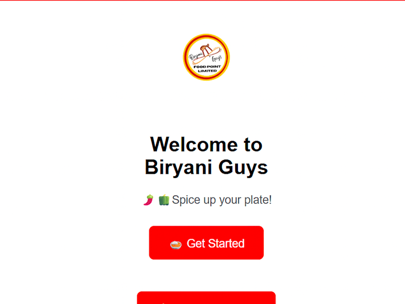 Cover image for Biryani Guys Order & Tracker System