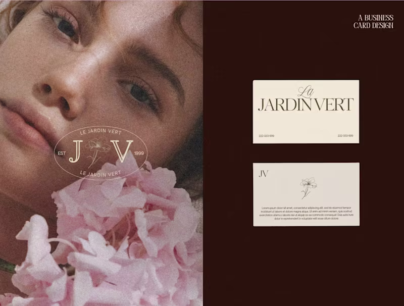 Cover image for Parisian-Inspired Floral Atelier Logo Design