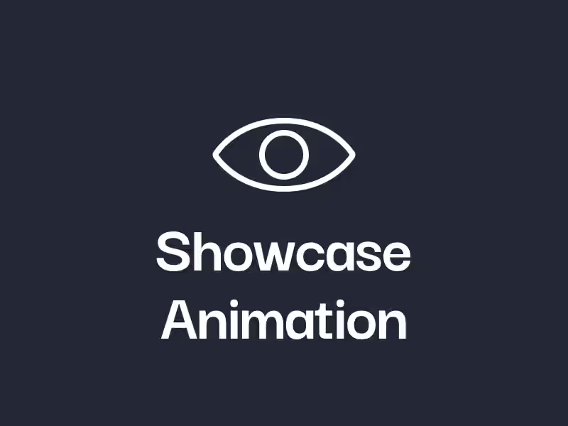 Cover image for Showcase Animation