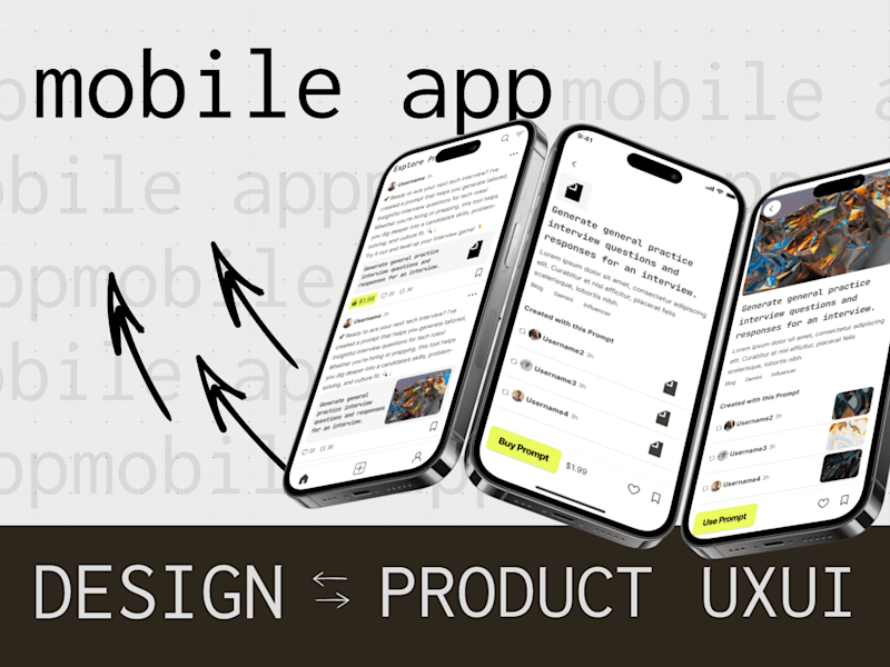 Cover image for Mobile App design