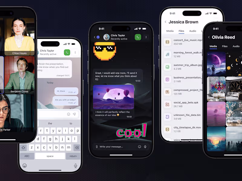 Cover image for Mobile App UX/UI Design for iOS & Android