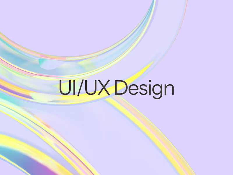 Cover image for UI/UX Design