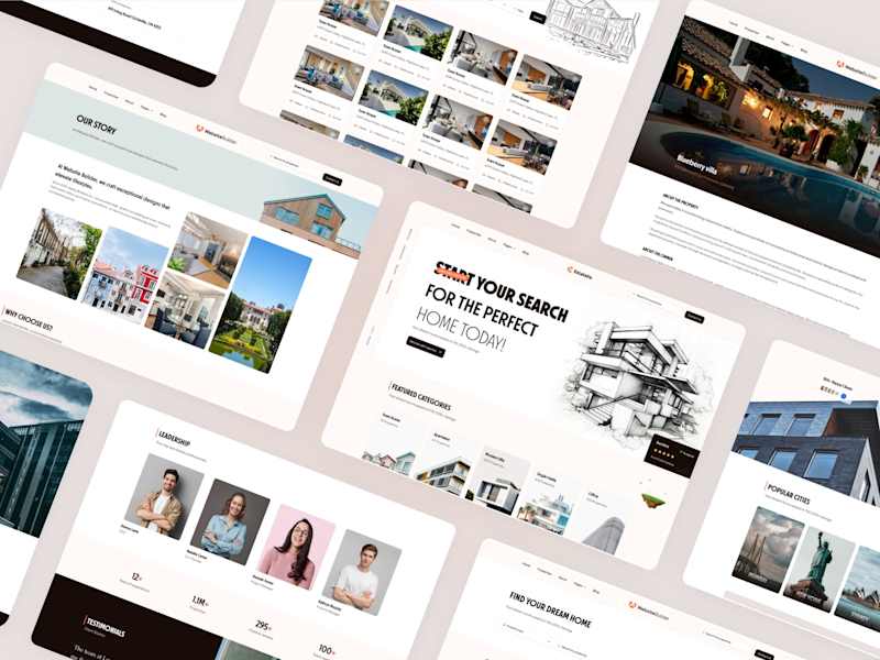 Cover image for Estatelis - Real Estate, Architecture & Interior Design Website