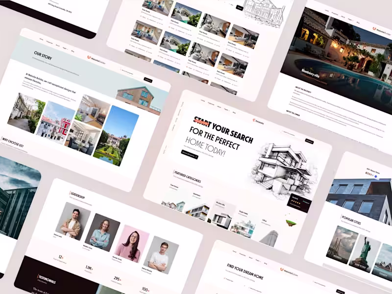 Cover image for Estatelis - Real Estate, Architecture & Interior Design Website