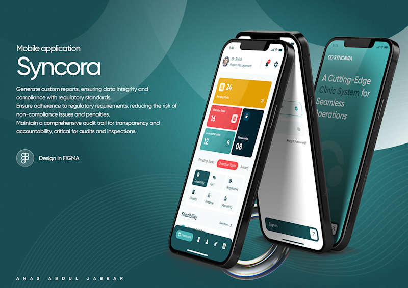 Cover image for Syncora - A Clinical Trail Management System