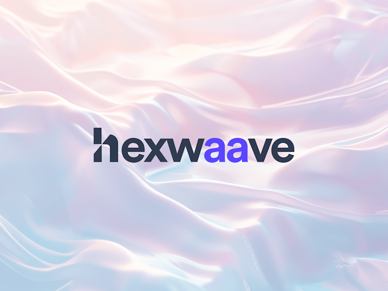 Cover image for Hexwaave Logo and Brand Identity Design