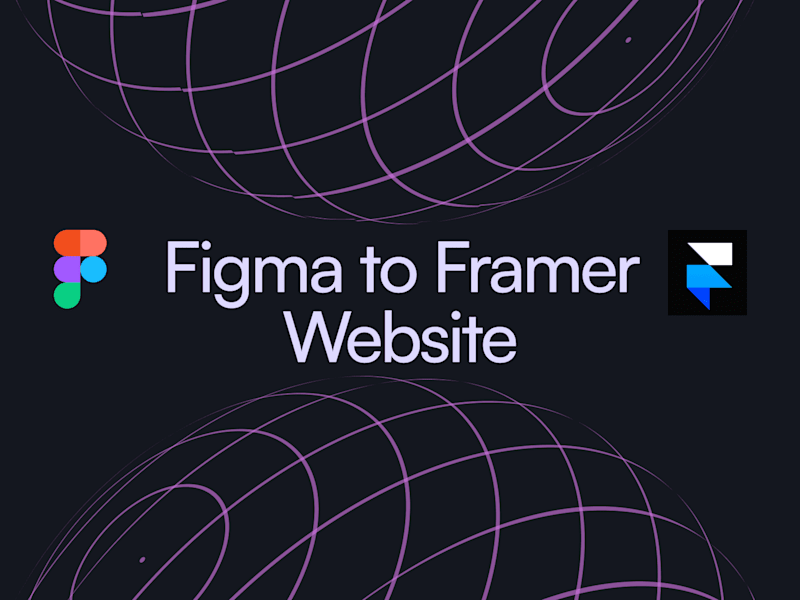 Cover image for Figma to Framer Website