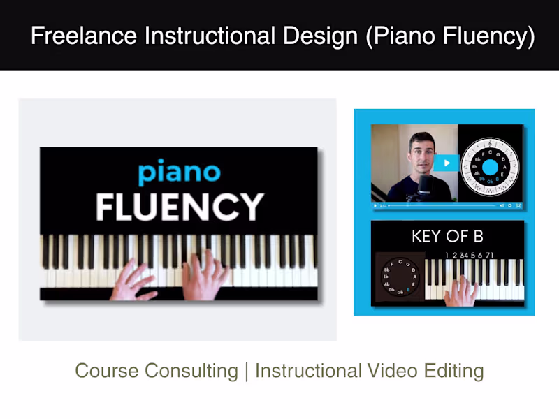 Cover image for Freelance Consulting & Video Editing