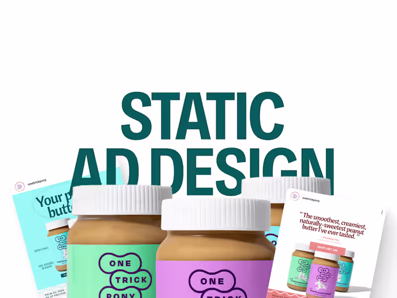 Cover image for 6 static ad design for your DTC e-commerce brand
