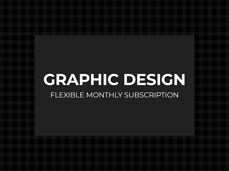 Cover image for Graphic Design - Subscription