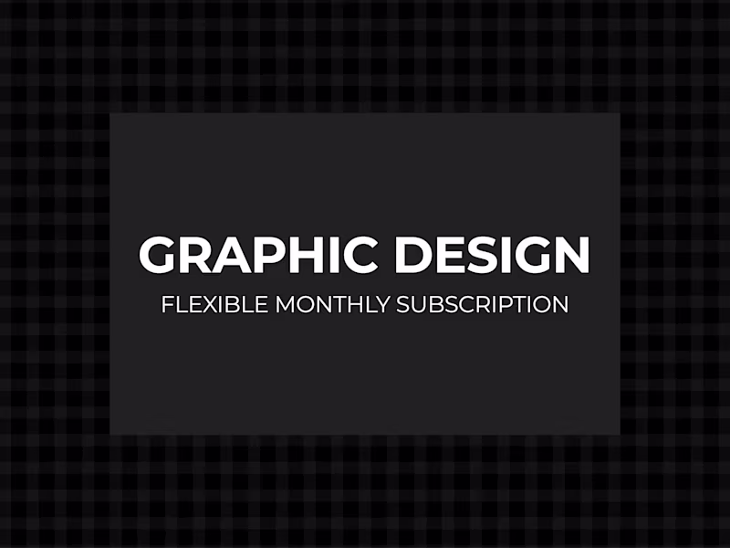 Cover image for Graphic Design - Subscription