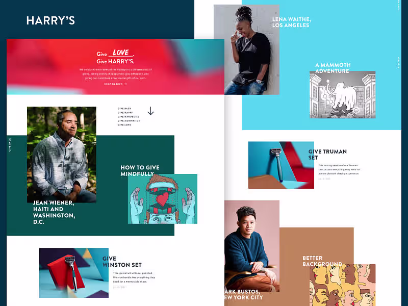 Cover image for Harry's Holiday Campaign