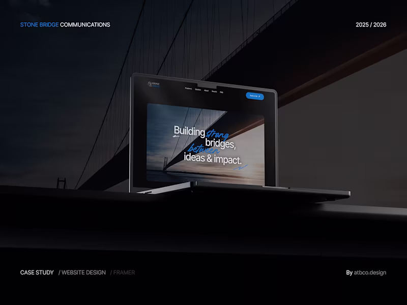 Cover image for Landing Page Design | Framer | Figma