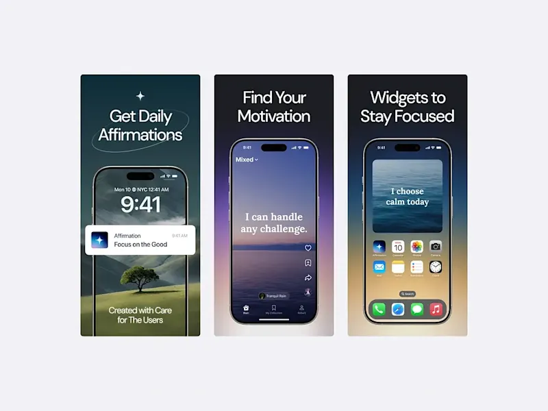Cover image for Affirmation App Screenshot