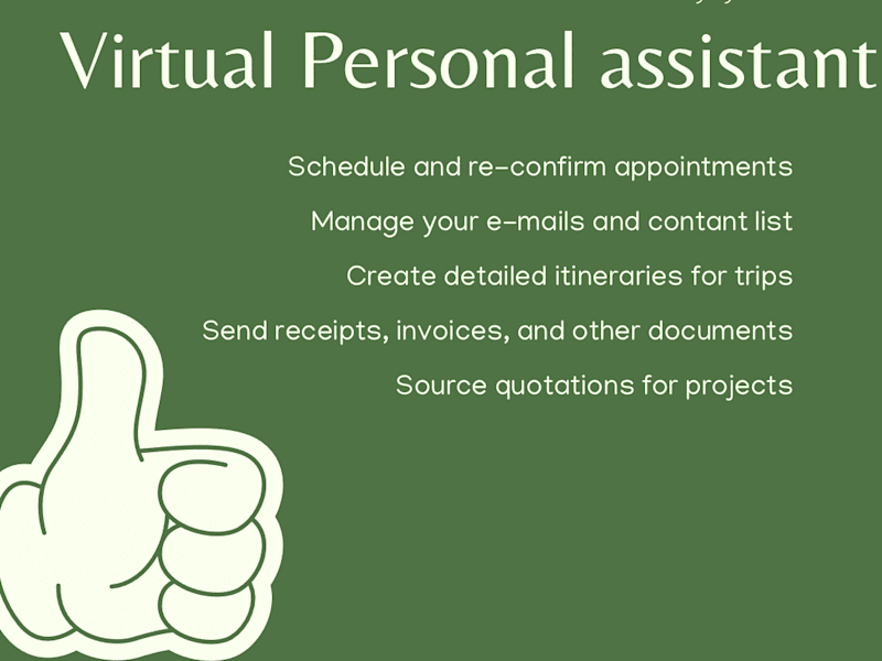 Cover image for Appointment setter/ personal assistant 