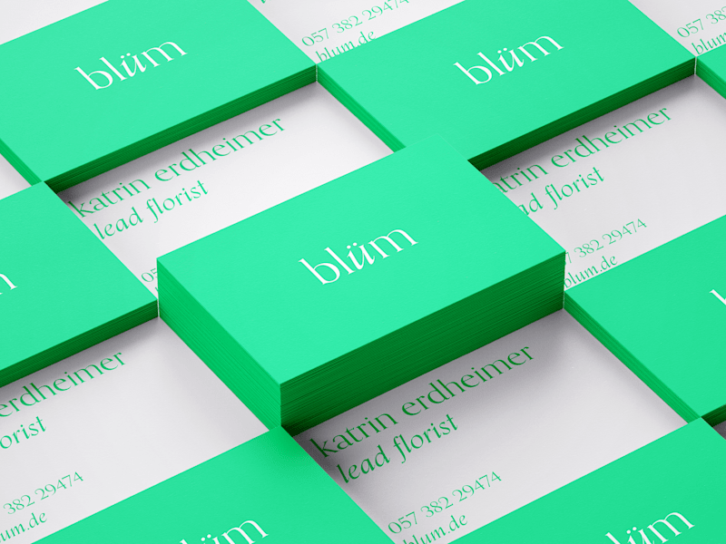 Cover image for blüm brand identity