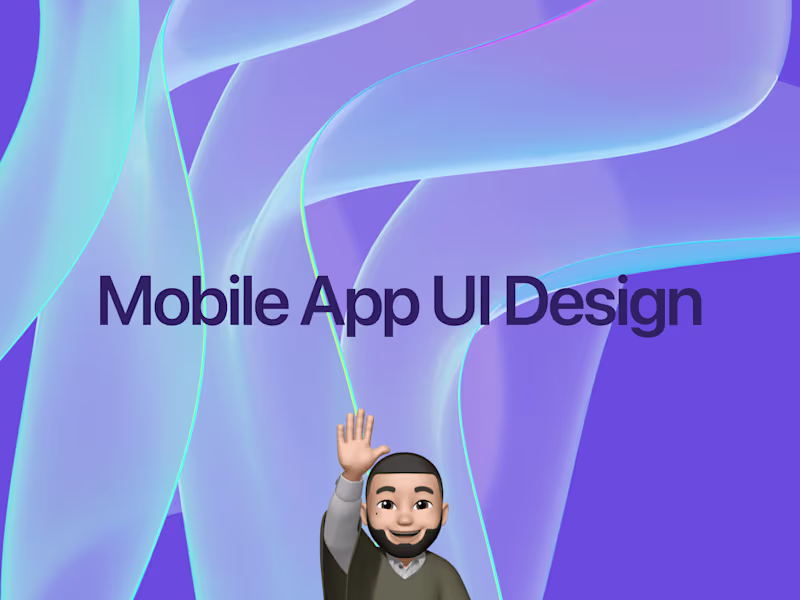 Cover image for UI Design for Mobile App