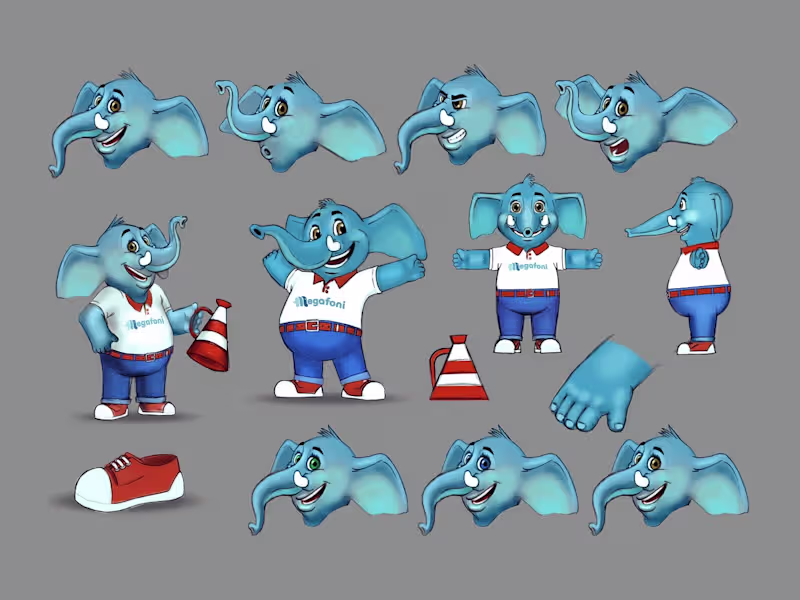 Cover image for 2D Cartoon Character Design