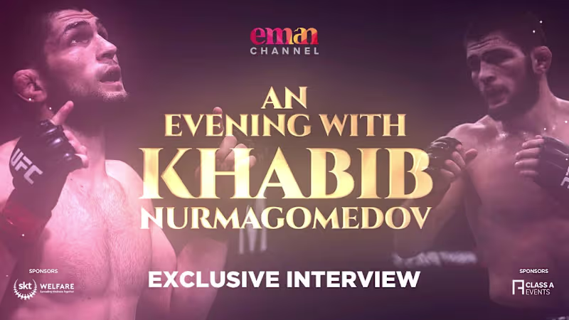 Cover image for EXCLUSIVE Khabib Nurmagomedov INTERVIEW - YouTube