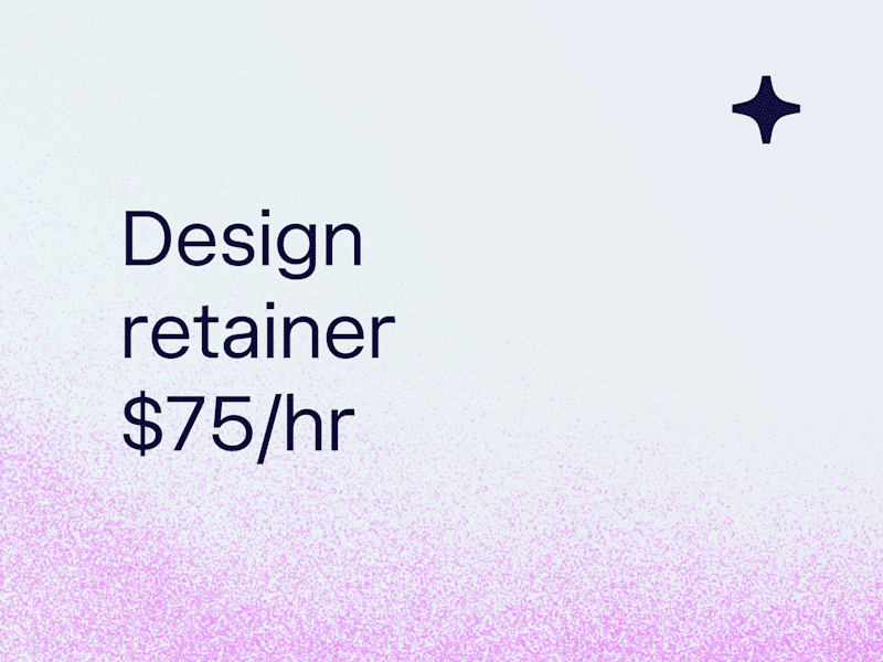 Cover image for Design Retainer