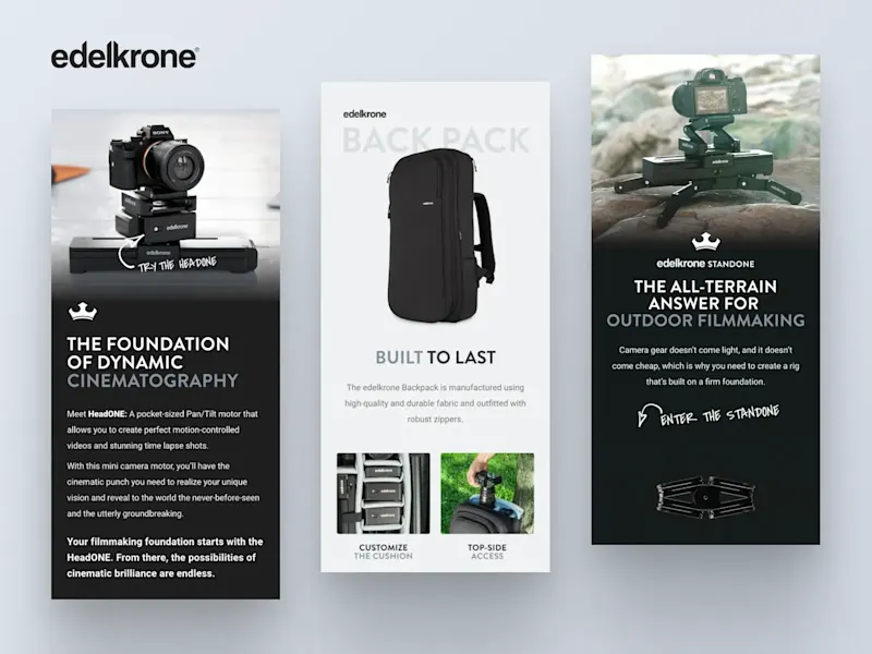 Cover image for edelkrone Email Series