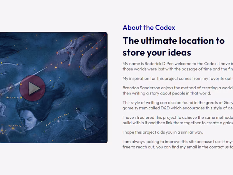 Cover image for Codex of Worlds