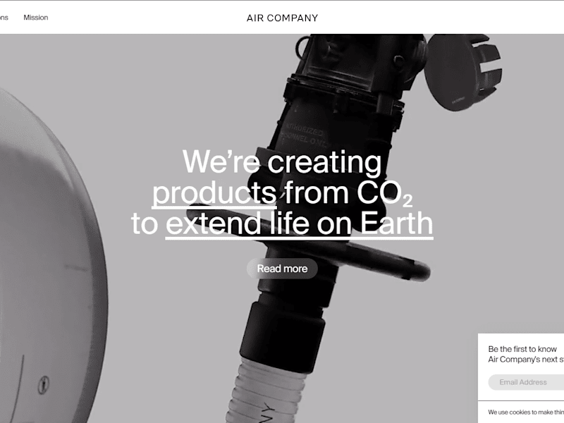 Cover image for AIR COMPANY | Carbon Technology Leader for a Decarbonized Future