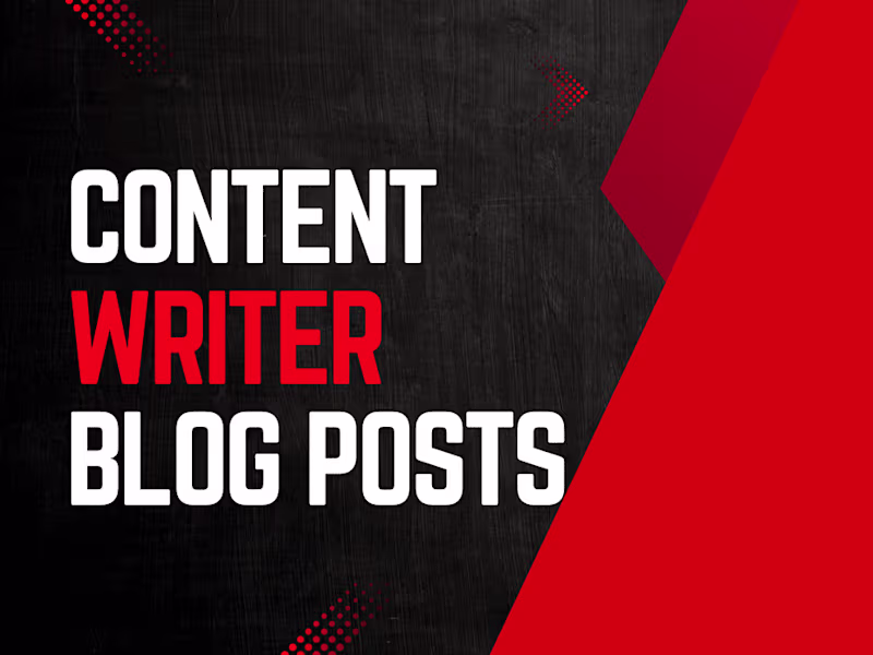 Cover image for High Quality SEO Blog Posts and Articles For Your Brand