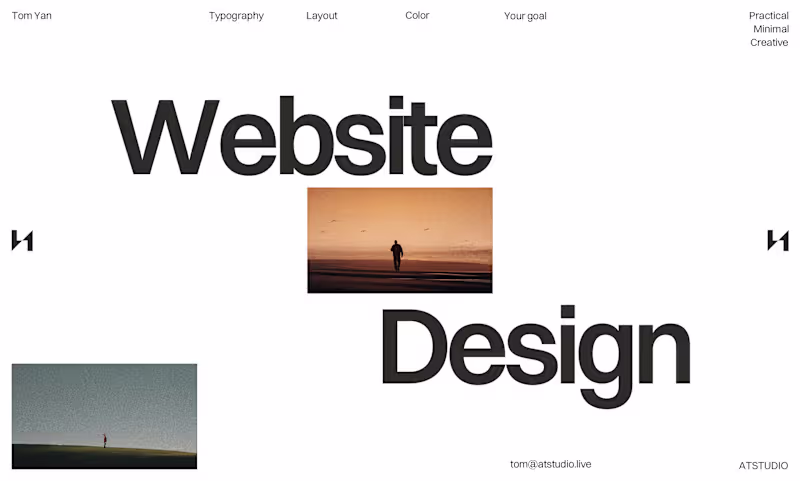 Cover image for A poster design for the cover of my service. The entire layo...