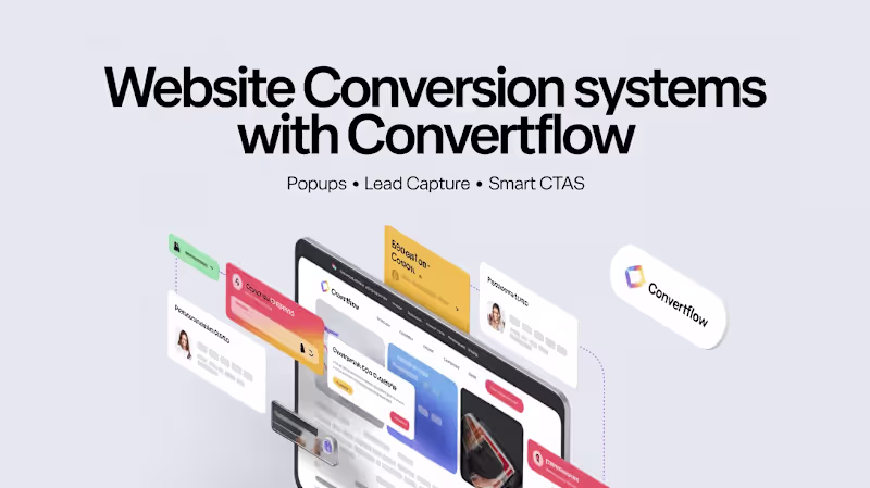 Cover image for Website Conversion Optimization with ConvertFlow