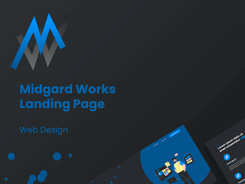 Cover image for Midgard Works | Landing Page Design