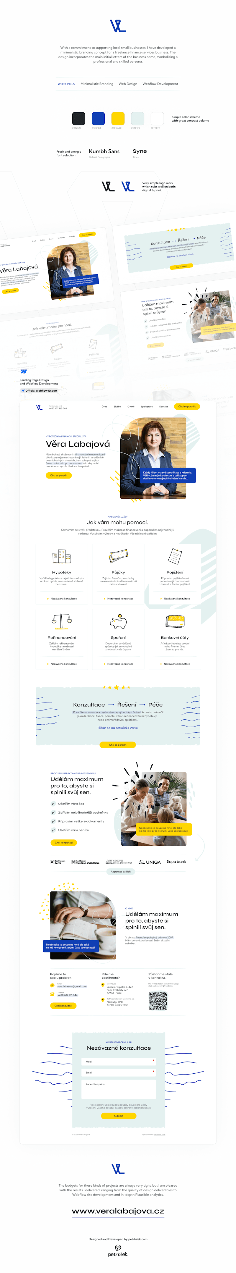 Cover image for Veralabajova.cz - Finance Freelance Business